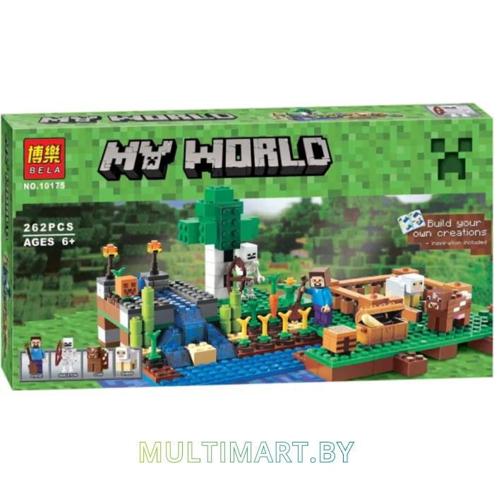 Конструктор Bela 10175 My World (262 детали)
